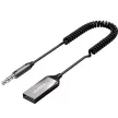 Ugreen CM309 Bluetooth 5.3 audio vevő jack csatlakozóval, fekete