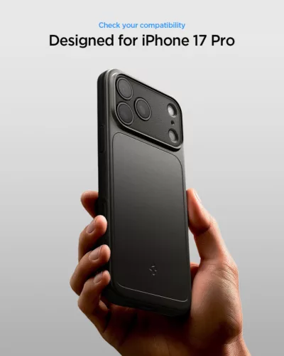 Spigen Thin Fit MagFit Apple iPhone 17 Pro / 18 Pro tok, Gunmetal, szürke