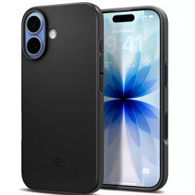 Spigen Thin Fit MagFit MagSafe tok iPhone 17 – fekete