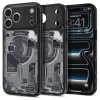 Spigen Ultra Hybrid MagFit Apple iPhone 17 Pro / 18 Pro tok, MagSafe, Zero One, fekete