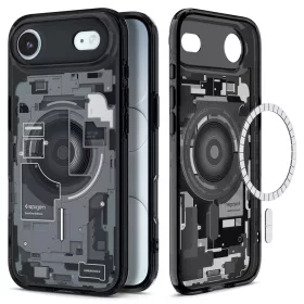   Spigen Ultra Hybrid MagFit Apple iPhone Air (2025) tok, MagSafe, Zero One, fekete