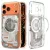 Spigen Ultra Hybrid MagFit Apple iPhone 17 Pro tok, MagSafe, Zero One, Natural Titanium
