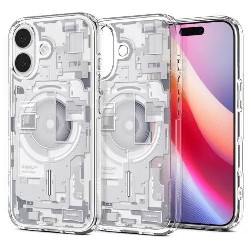 Spigen Ultra Hybrid MagFit Apple iPhone 17 tok, MagSafe, Zero One, fehér