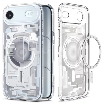   Spigen Ultra Hybrid MagFit Apple iPhone Air (2025) tok, MagSafe, Zero One, fehér