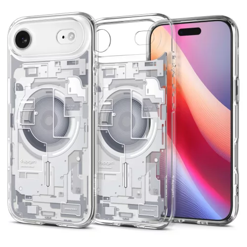 Spigen Ultra Hybrid MagFit Apple iPhone Air (2025) tok, MagSafe, Zero One, fehér
