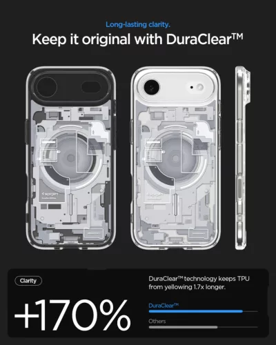 Spigen Ultra Hybrid MagFit Apple iPhone Air (2025) tok, MagSafe, Zero One, fehér