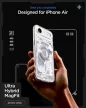 Spigen Ultra Hybrid MagFit Apple iPhone Air (2025) tok, MagSafe, Zero One, fehér