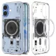 Spigen Ultra Hybrid MagFit Apple iPhone 17 tok, MagSafe, Neo One, átlátszó