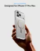 Spigen Ultra Hybrid MagFit Apple iPhone 17 Pro / 18 Pro tok, MagSafe, Clear Gold, átlátszó-arany