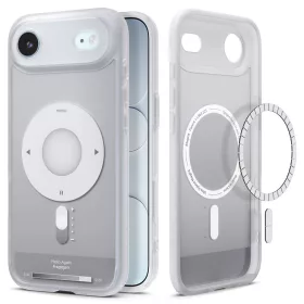   Spigen Ultra Hybrid MagFit Apple iPhone Air (2025) tok, MagSafe, Classic Silver, ezüst