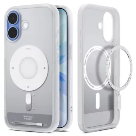   Spigen Ultra Hybrid MagFit Apple iPhone 17 tok, MagSafe, Classic Silver, ezüst
