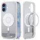 Spigen Ultra Hybrid MagFit Apple iPhone 17 tok, MagSafe, Classic Silver, ezüst