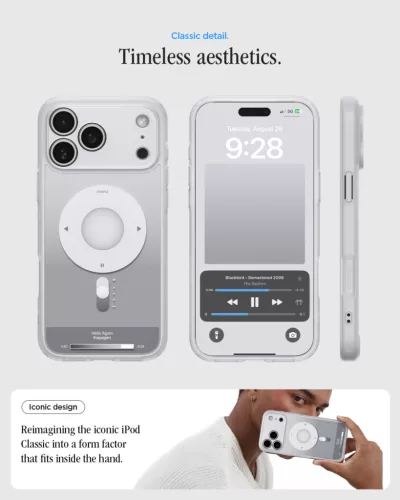 Spigen Ultra Hybrid MagFit Apple iPhone 17 Pro Max / 18 Pro Max tok, MagSafe, Classic Silver, ezüst