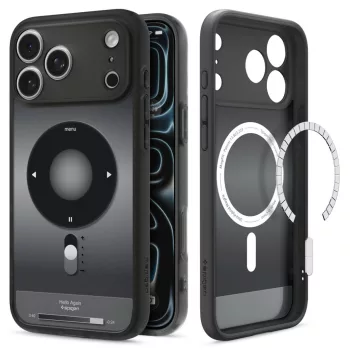   Spigen Ultra Hybrid MagFit Apple iPhone 17 Pro tok, MagSafe, Classic Black, fekete