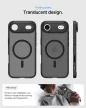 Spigen Ultra Hybrid MagFit Apple iPhone Air (2025) tok, MagSafe, Frost Black, fekete