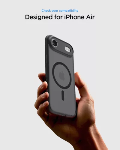 Spigen Ultra Hybrid MagFit Apple iPhone Air (2025) tok, MagSafe, Frost Black, fekete