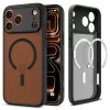 Spigen Ultra Hybrid MagFit Apple iPhone 17 Pro / 18 Pro tok, MagSafe, Frost Black, fekete