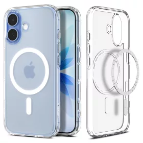   Spigen Ultra Hybrid MagFit MagSafe tok iPhone 17 – Frost White