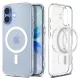 Spigen Ultra Hybrid MagFit Apple iPhone 17 tok, MagSafe, Frost White, átlátszó-fehér