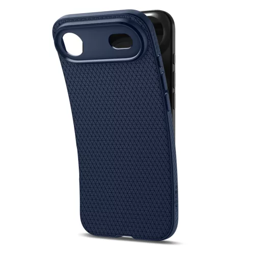 Spigen Liquid Air Apple iPhone Air (2025) tok, Navy Blue, kék