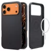 Spigen Silicone Fit Magfit Apple iPhone 17 Pro / 18 Pro tok, MagSafe, Black, fekete