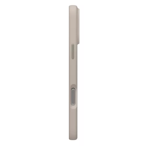 Spigen Silicone Fit Magfit Apple iPhone 17 Pro / 18 Pro tok, MagSafe, Stone, szürke
