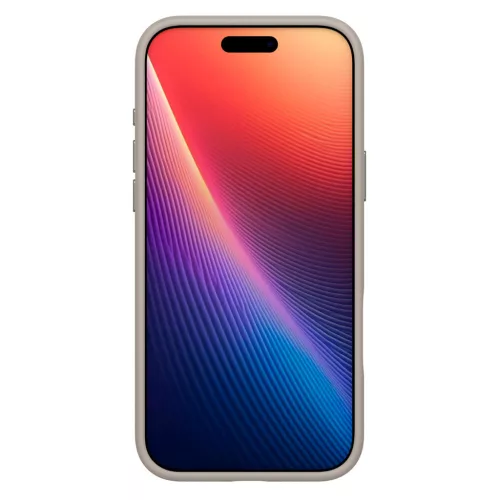 Spigen Silicone Fit Magfit Apple iPhone 17 Pro / 18 Pro tok, MagSafe, Stone, szürke