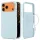 Spigen Silicone Fit Magfit Apple iPhone 17 Pro Max / 18 Pro Max tok, MagSafe, Mute Blue, kék