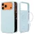 Spigen Silicone Fit Magfit Apple iPhone 17 Pro tok, MagSafe, Mute Blue, kék