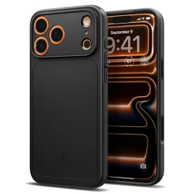   Spigen Thin fit Magfit Apple iPhone 17 Pro Max / 18 Pro Max tok, MagSafe, Black, fekete