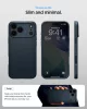 Spigen Thin fit Magfit Apple iPhone 17 Pro Max / 18 Pro Max tok, MagSafe, Metal Slate, kék
