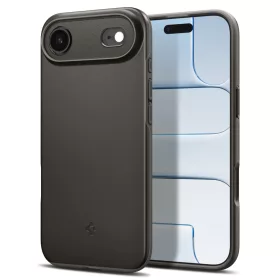   Spigen Thin fit Magfit Apple iPhone Air (2025) tok, MagSafe, Gunmetal, szürke