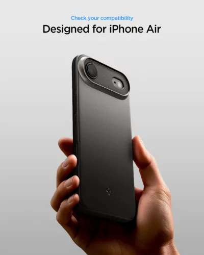 Spigen Thin fit Magfit Apple iPhone Air (2025) tok, MagSafe, Gunmetal, szürke