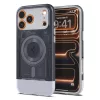 Spigen Classic C1 MagFit Apple iPhone 17 Pro Max / 18 Pro Max tok, MagSafe, Graphite, szürke