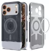 Spigen Classic C1 MagFit Apple iPhone 17 Pro Max / 18 Pro Max tok, MagSafe, Graphite, szürke