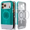 Spigen Classic C1 MagFit Apple iPhone 17 Pro Max / 18 Pro Max tok, MagSafe, Bondi Blue, kék