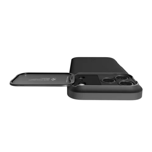 Spigen Optik Armor MagFit Apple iPhone 17 Pro / 18 Pro tok, MagSafe, Black, fekete
