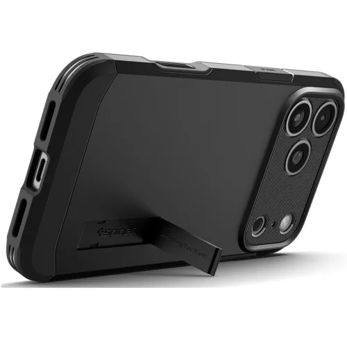 Spigen Tough Armor T MagFit Apple iPhone 17 Pro Max / 18 Pro Max tok, MagSafe, fekete