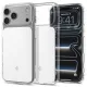 Spigen Ultra Hybrid T MagFit Apple iPhone 17 Pro Max / 18 Pro Max tok, MagSafe, Glossy White, fehér