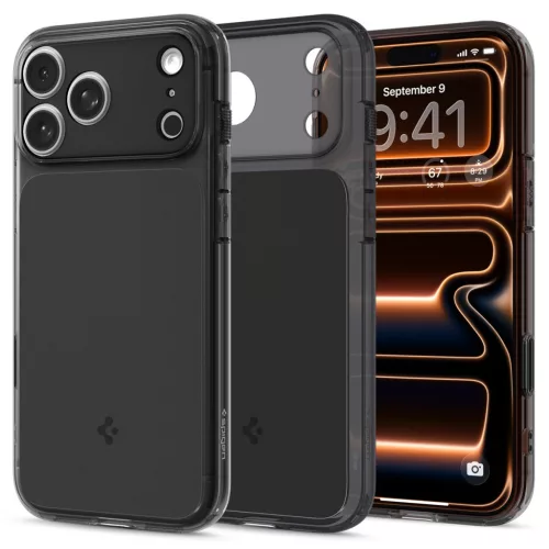 Spigen Ultra Hybrid T MagFit Apple iPhone 17 Pro Max / 18 Pro Max tok, MagSafe, Matte Black, fekete