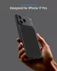 Spigen Ultra Hybrid T MagFit Apple iPhone 17 Pro Max / 18 Pro Max tok, MagSafe, Matte Black, fekete