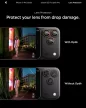 Spigen Glas.tR EZ Fit Optik Pro Apple iPhone 17 Pro / 17 Pro Max / 16 Pro / 16 Pro Max / 15 Pro / 15 Pro Max / 14 Pro / 14 Pro Max, Tempered kameralencse-védő fólia felhelyező kerettel, narancs (2db)