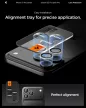 Spigen Glas.tR EZ Fit Optik Pro Apple iPhone 17 Pro / 17 Pro Max / 16 Pro / 16 Pro Max / 15 Pro / 15 Pro Max / 14 Pro / 14 Pro Max, Tempered kameralencse-védő fólia felhelyező kerettel, ezüst (2db)