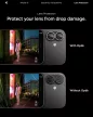 Spigen Glas.tR EZ Fit Optik Pro Apple iPhone 17 / 16 Plus / 16, Tempered kameralencse-védő fólia felhelyező kerettel, ezüst (2db)
