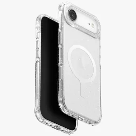   Uniq Lifepro Extreme Magclick Apple iPhone Air (2025) MagSafe csillámos tok, átlátszó