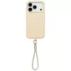 Uniq Coehl Serina Apple iPhone 17 Pro / 18 Pro MagSafe tok csukló pánttal, bézs