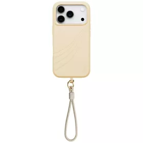   Uniq Coehl Serina Apple iPhone 17 Pro / 18 Pro MagSafe tok csukló pánttal, bézs