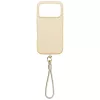 Uniq Coehl Serina Apple iPhone 17 Pro / 18 Pro MagSafe tok csukló pánttal, bézs