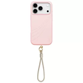   Uniq Coehl Serina Apple iPhone 17 Pro / 18 Pro MagSafe tok csukló pánttal, rózsaszín