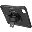 4smarts Rugged Apple iPad Air 11" 2024 / 2025 / Pro 11" 2021 / 2020 strapabíró, ütésálló tablet tok, fekete